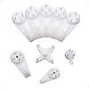 Dreieins Plastic ABS 88 Pieces Wall Hanger Hook