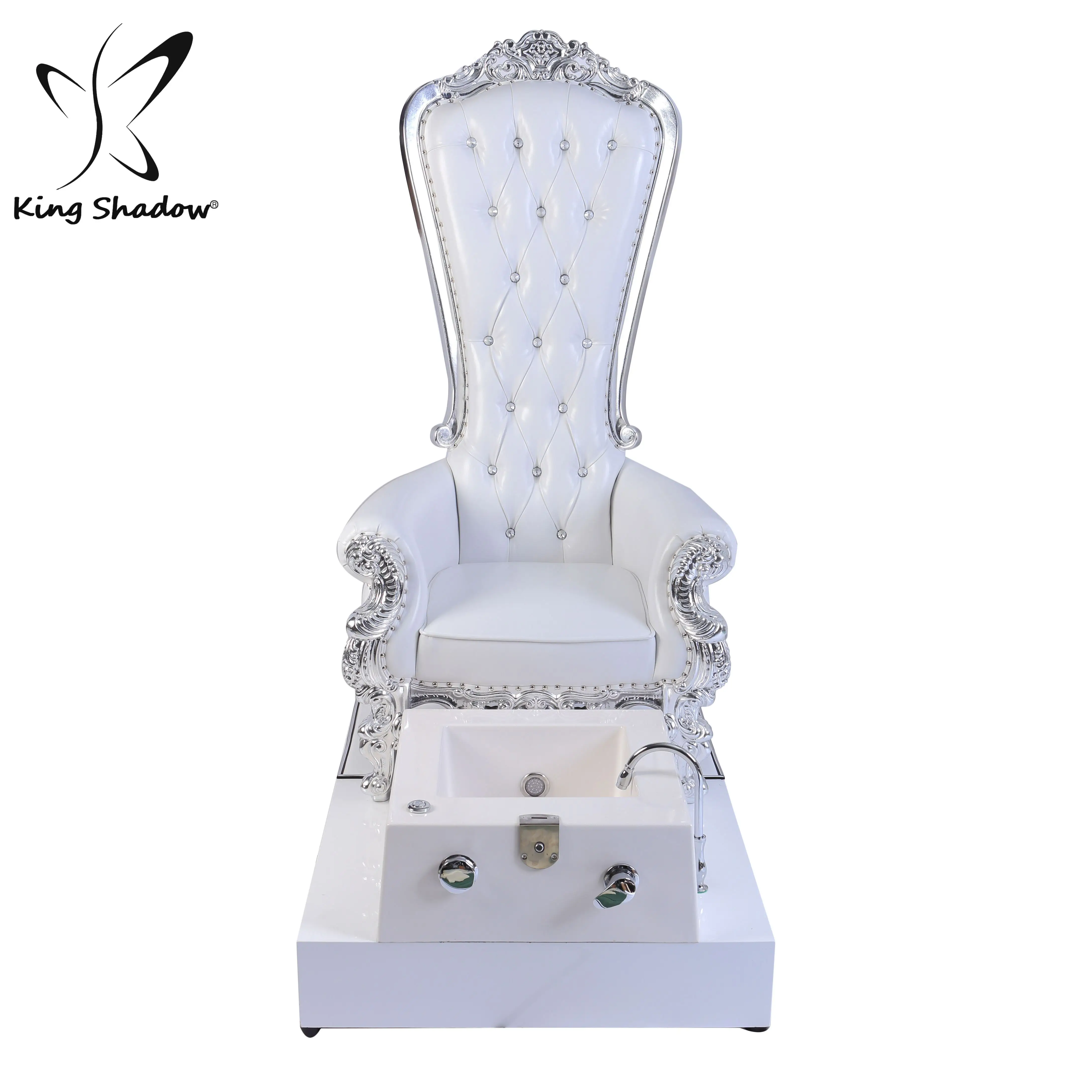 

Nails salon equipment luxury foot spa massage chair station nail manicure pedicure chair with tub, Optional