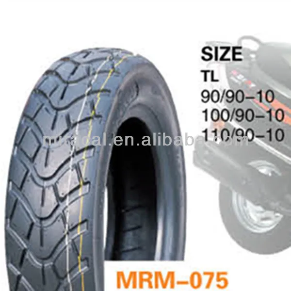 Antislip White Motorcycle Tires 90/9010 Popular Buy White