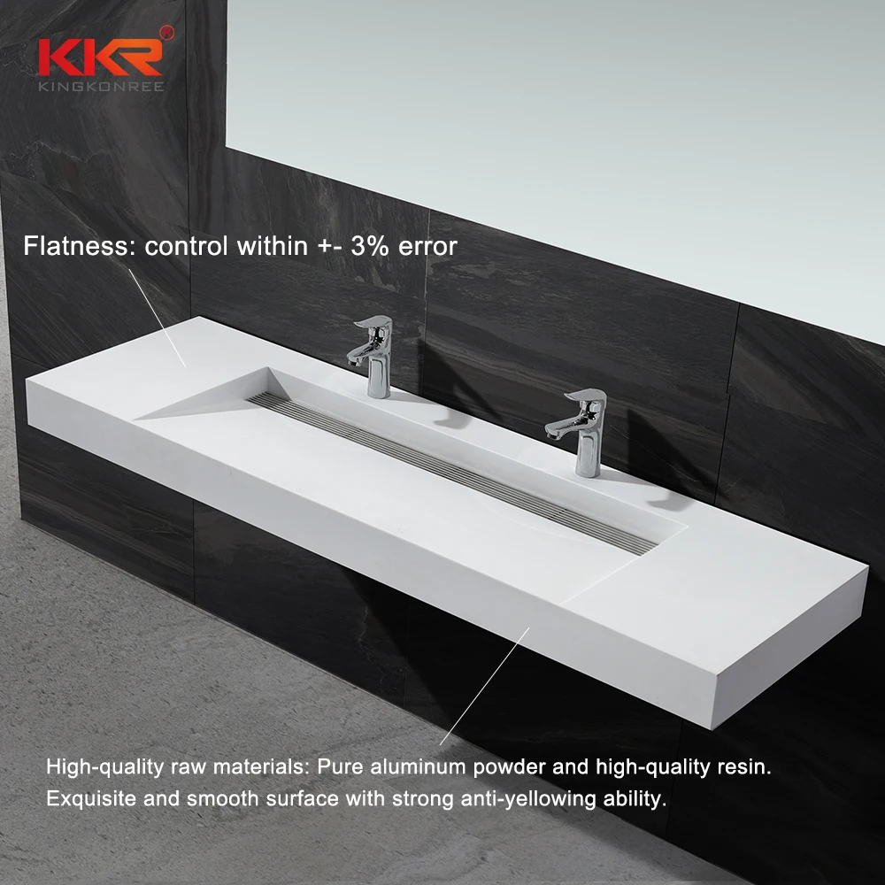 60 Inch White Trough Bathroom Sink - Buy Bathroom Sink,white Trough 