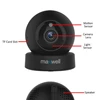 Simple style 200w pixels ip camera wifi connection for indoor use