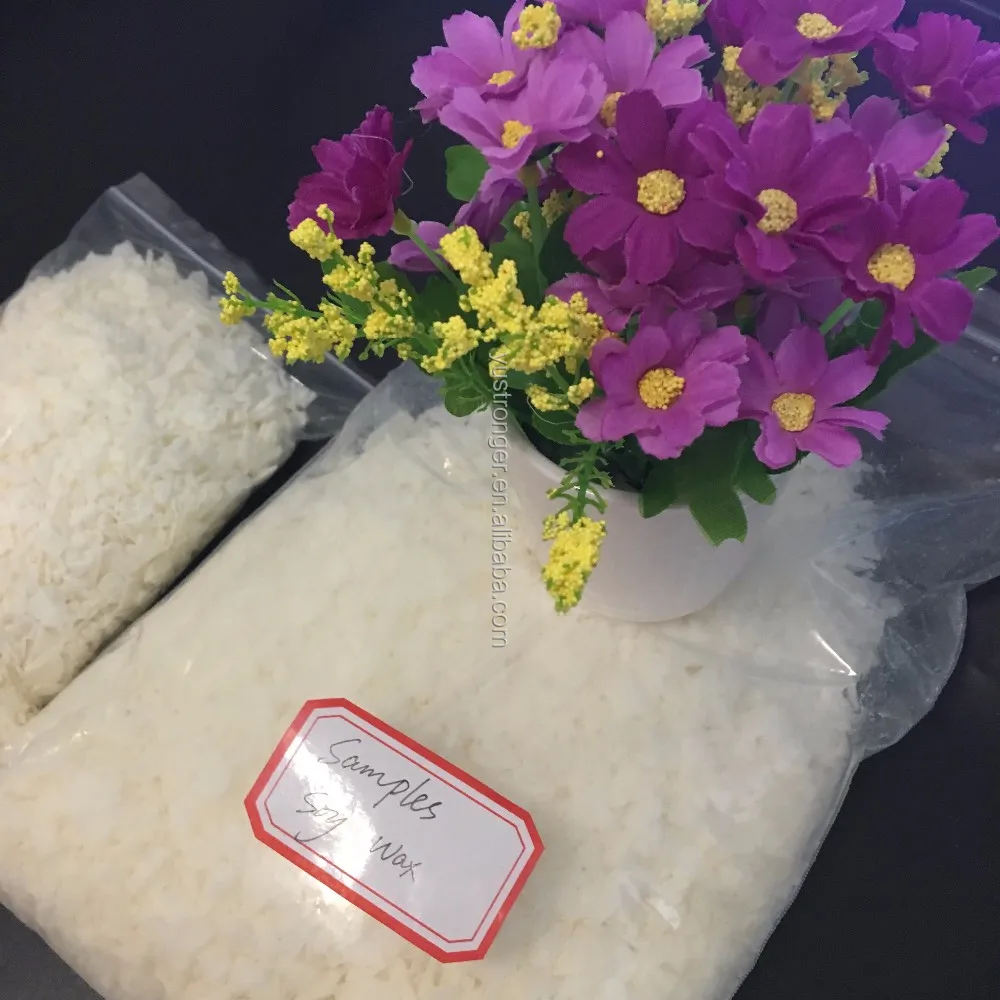 Bulk Soy Wax And Soya Wax Flakes Raw Material Making Soybean Candles