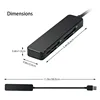 Handy high-speed USB3.0 Card Reader with dual SD and dual Micro SD slots