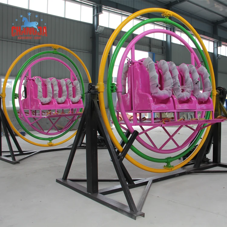 
New design theme park powerball gyroscope 