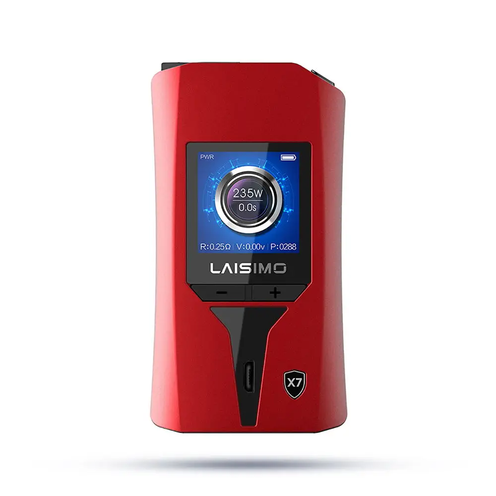 

vape mods 2017 Wyvern 235 vape mod custom free vape mods, Black;stainless steel;gun;blue color