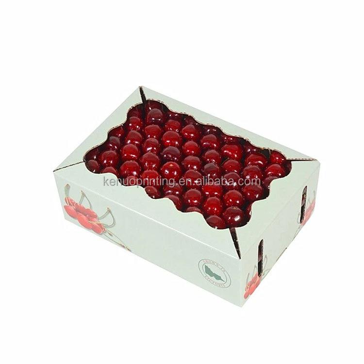 Wholesale Corrugated Carton Packaging Cherry Tomatoes Packaging Boxes