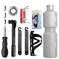 

Bike Tool Storage Bottle Multi Tool For Bicycle With Pump/Puncture Repair Kit Cycling Storage Multitool Capsule Box