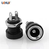 DC022B 5.5*2.1mm 2PIN Circular port Waterproof DC socket with nut