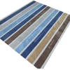 New Design Colorful Stripe Jacquard Carpet Home Rug