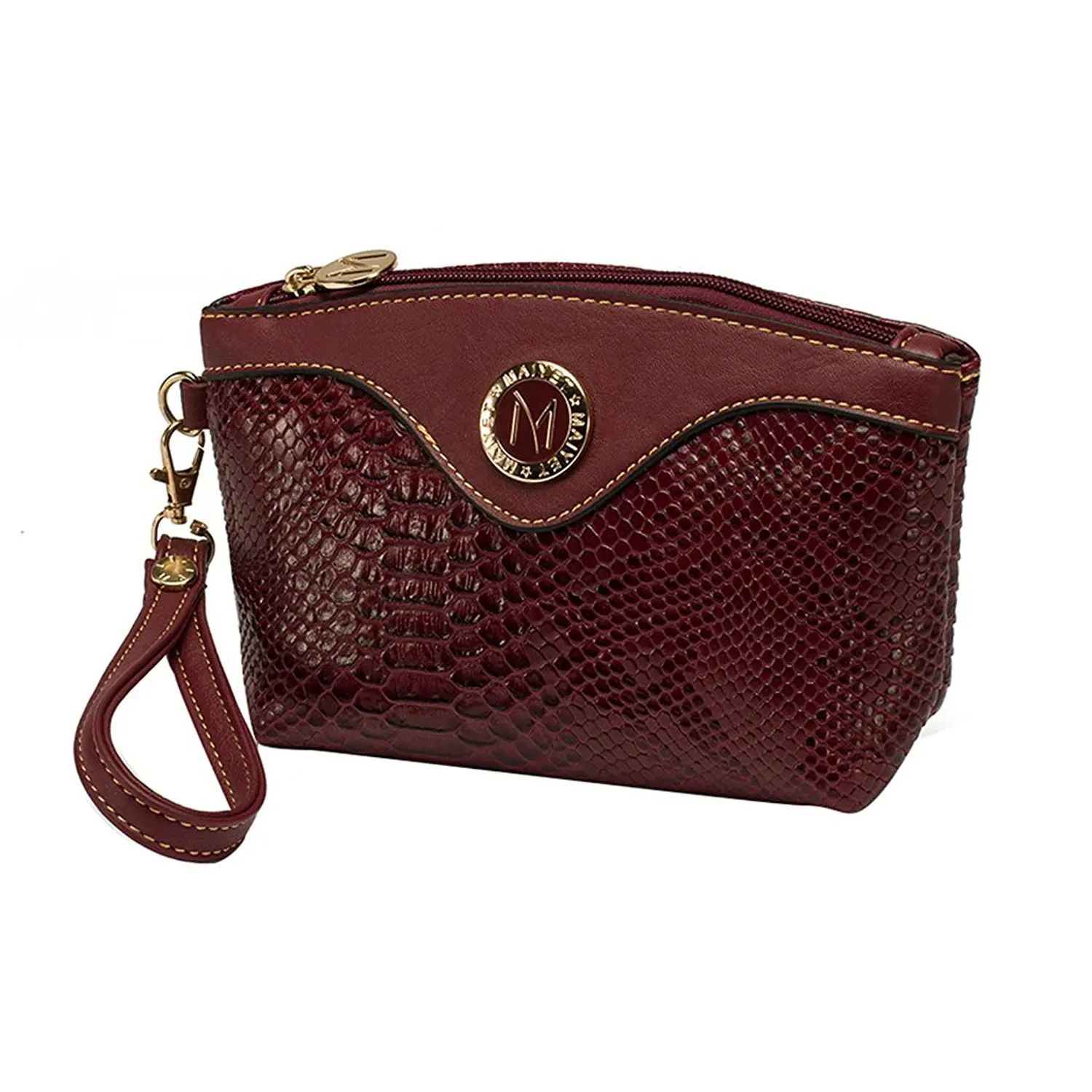 snakeskin bag and shoes