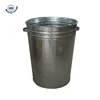 Large Galvanised Rubbish Bin Garden Incinerator Fire Burning Bin With Special Locking Lid