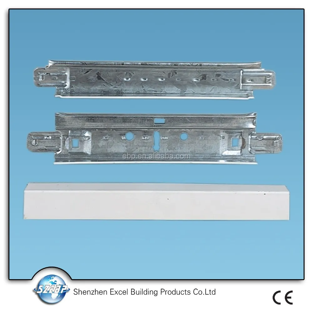 
T24 t bar suspended ceiling grid of flat bar ,main tee ,cross tee 