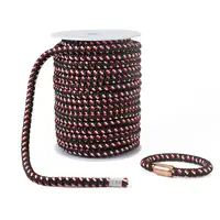

Wholesale Fashion Italian Genuine Cowhide Flat Braided Leather Cord For Bracelet Making