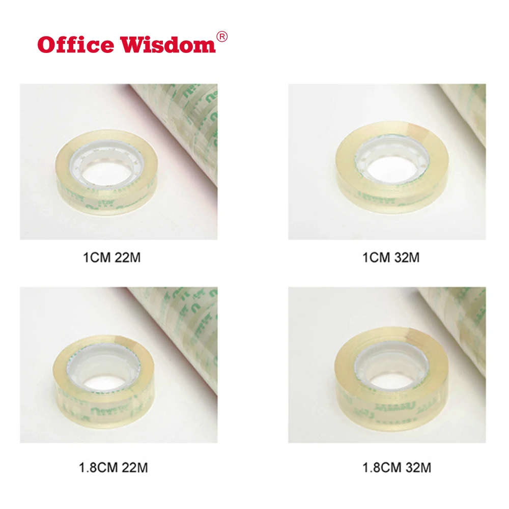 paper plastic core tape colored school