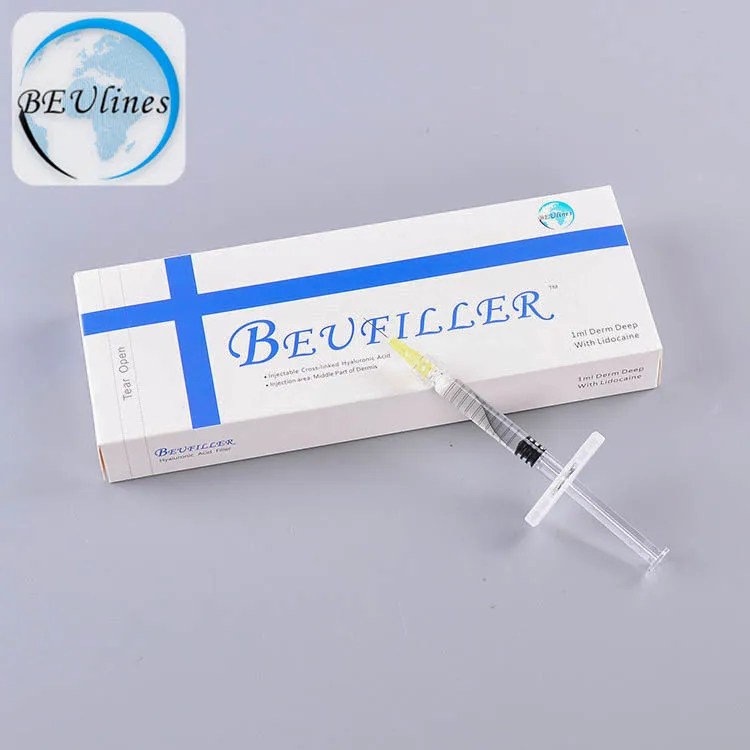 

BEUFILLER 1ml hyaluoronic acid filler in bulk package, Transparent