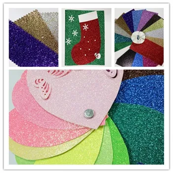 printable paper glitter sticker Self Glitter Decorate Custom Adhesive Glitter Paper