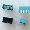 2 Position two bit pin digital switch on off DIP switch red snap switch