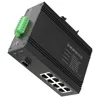 8port to 24 port 10/100/1000M/10G Fiber Optic Network 12 port ethernet switch