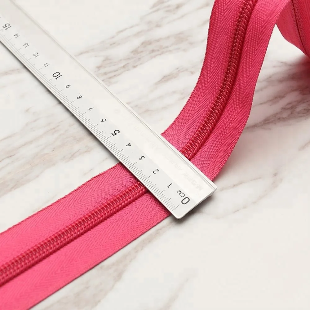 
all size high quality nylon zipper long chain slider factory 