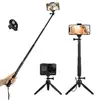 Selfie stick tripod/Most Hot Sale Selfie sticks /Aluminium Material Go pro selfie sticks blue tooth/Factory Direct Sales