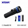 1600 LM Led Diving Flashlight, XTAR NEW D26 100 Meters Underwater XM-L2 U3 Diving Flashlights