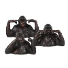 Resin Monkey Statues See No Evil Hear No Evil Speak No Evil Figurines
