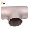 High quality Chemical Industry Pipe Fitting Titanium equal tee