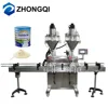 High Accuracy Auger Milk Powder Spice Bottle Powder Filling Machine