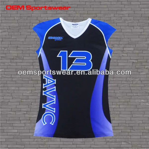 volleyball jersey design blue