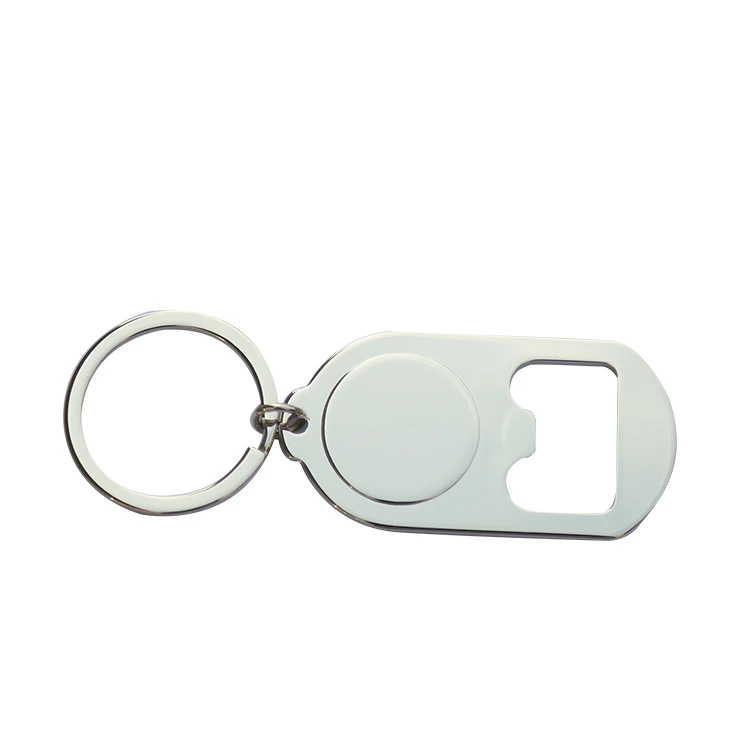 high quality zinc alloy heart shape funny custom metal silver bottle opener with key chain