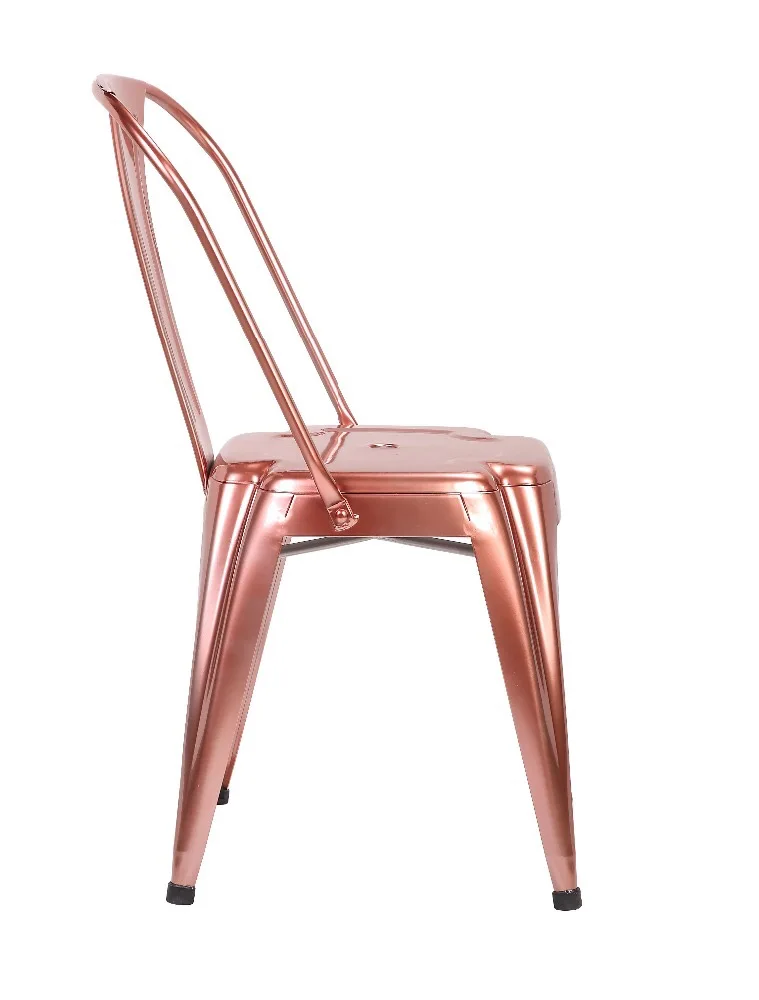 商品描述商业金属餐厅可叠放椅子 diningroom 椅子   纹理材质 金属