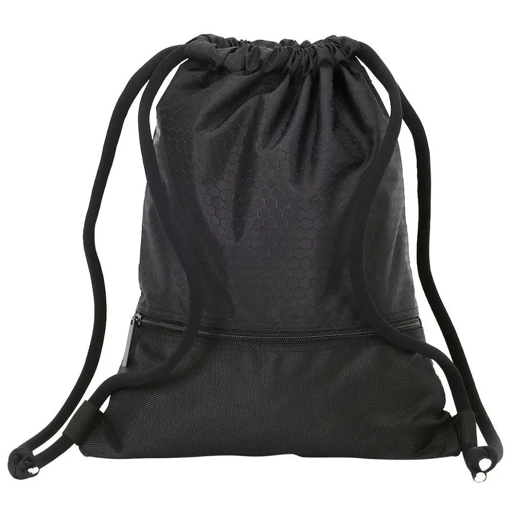Custom Logo Gym String Soccer Sack Pack Drawstring Backpack For Men ...