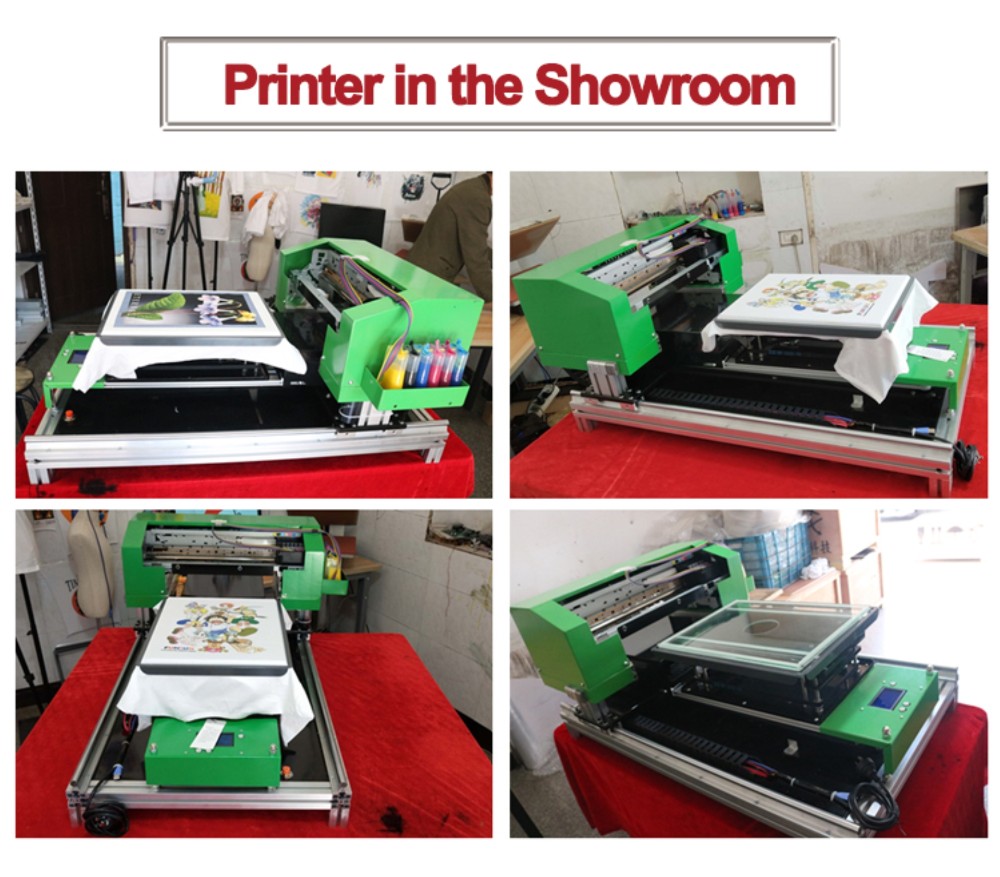 Cheap Tshirt Print Machine A3 Tshirt Printer With R1390s Dtg Printing
