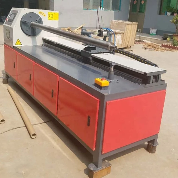 Allraise Rotary Cutting Round Paper Core Tube Cutter Carton Inner Pipe