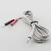 2.5mm Mono Plug to 2.0mm 2 pin ac power cord plug Electrode Physiotherapy Cable 2.0mm electrode ECG EEG EKG cables
