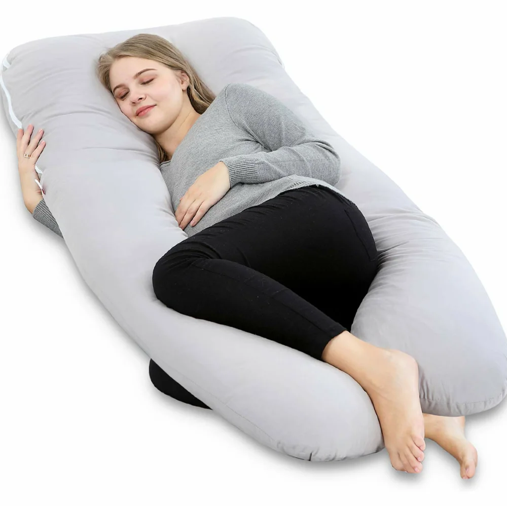 
U shape Pregnancy Full Body Pillow Maternity pregnancy comfort Pillow Nursing and baby Feeding Pillow 