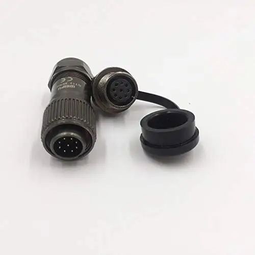 

WEIPU ST1210P ST1211S ST1212S Threaded Coupling IP67 2 3 4 5 6 7 9pin Connector Plug Socket Aviation Cable Female ST12 Connector