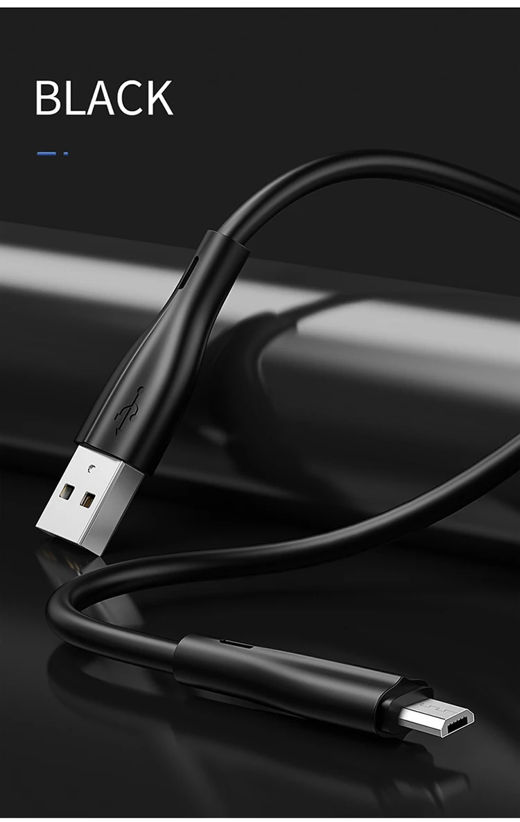 JOYROOM PVC hot selling charging mobile charger cable for samsung charger cable usb v8 - ANKUX.COM