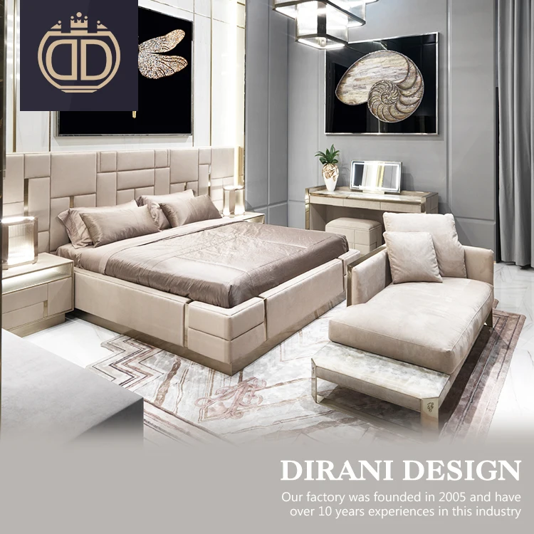 
luxury italian bedroom set furniture king size modern italian latest double bed designer furniture set leather luxury bed 