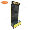 power tools merchandise shelving perforated display stand with light box