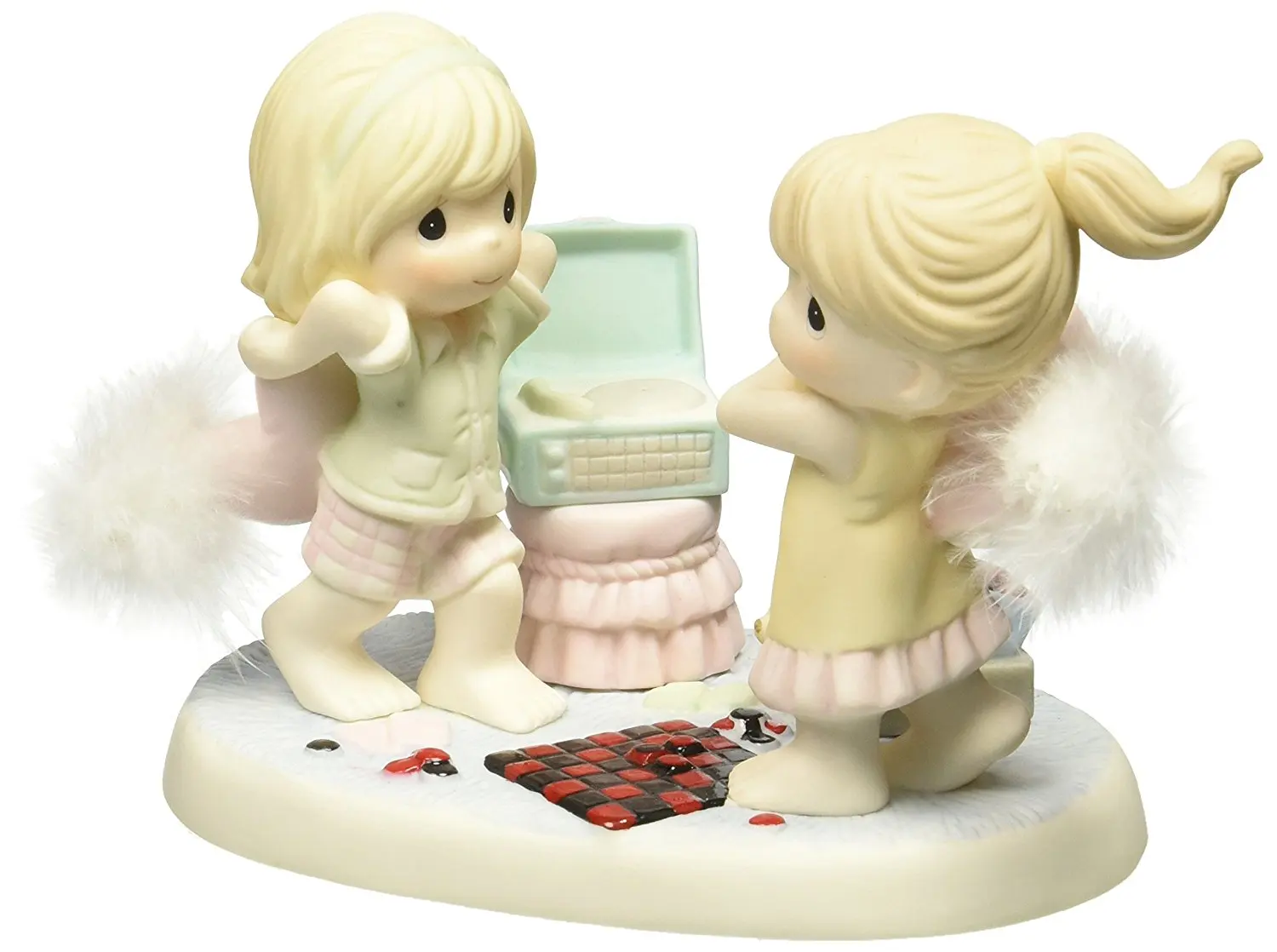 Precious Moments, 2016 Collectors’ Club, Symbol of Membership, “A Friend Is Life’s Greatest Blessing” Bisque Porcelain Figurine, CC169001