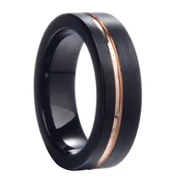 Spinner Black Tungsten Carbide Wedding Ring For Men,Thomas Aristotle ...