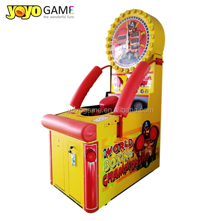 Boxing King Toy Arcade Game Machine Mini Coin Operated Punch Game ...