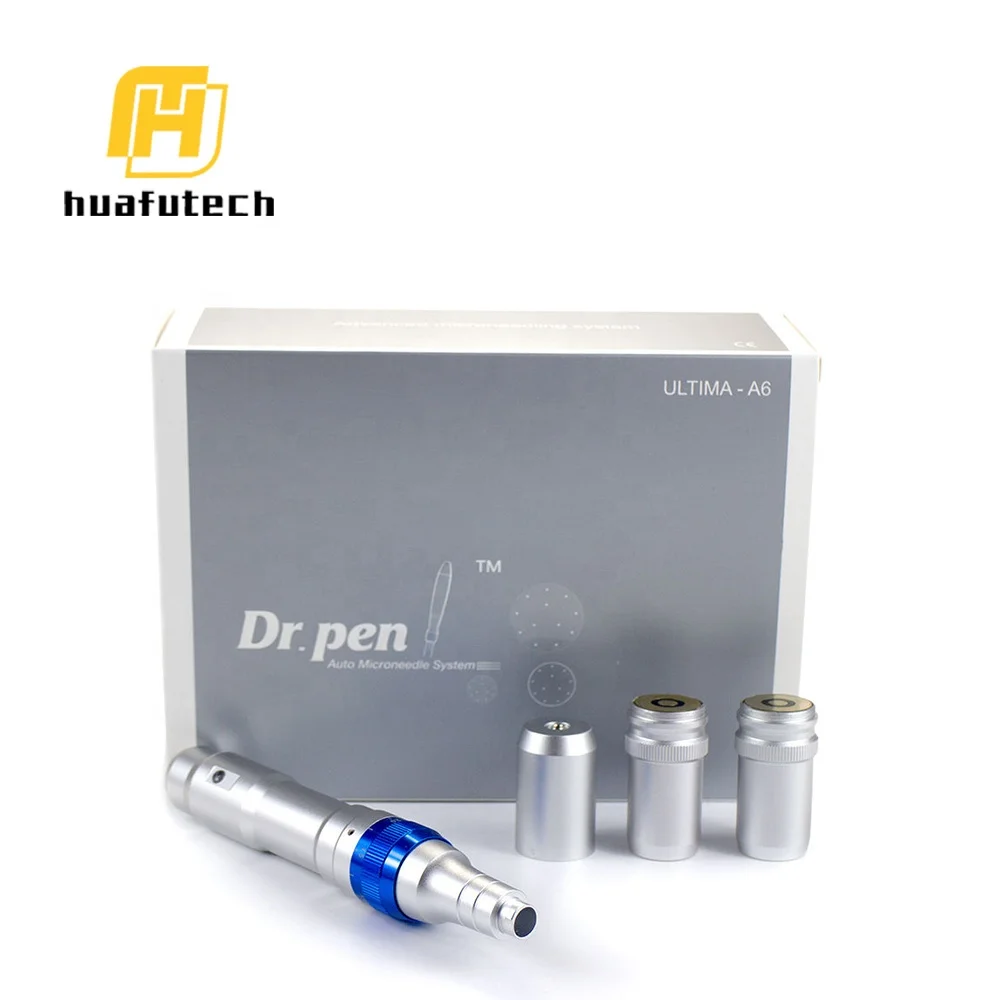 

Huafu Derma Pen Powerful Ultima A6 Microneedle Dermapen Meso Rechargeable Dr pen drpen