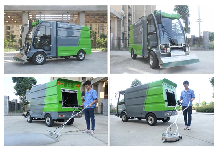 Pure electric garbage storage and transportation vehicle