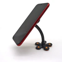 

New Flower Shape Universal phone bracket Plastic Suction Phone Holder