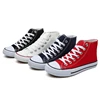 Wholesale canvas shoes wholesale white no lace canvas shoes