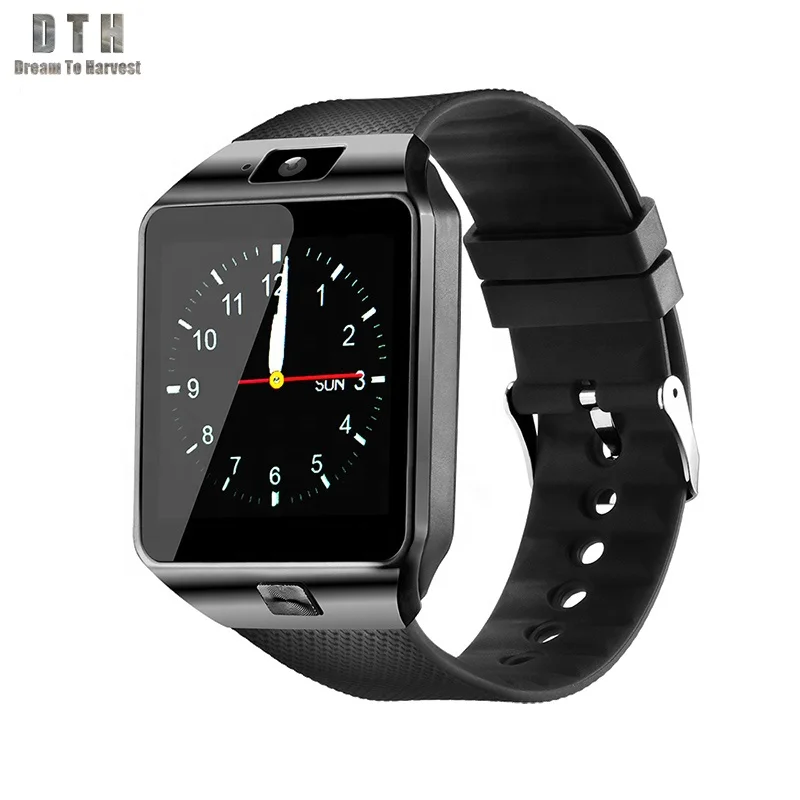 2019 New smartwatch sports hand watch mobile phone price DZ09 SIM Card Smartwatch