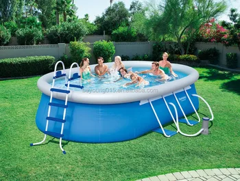 oval inflatable pool