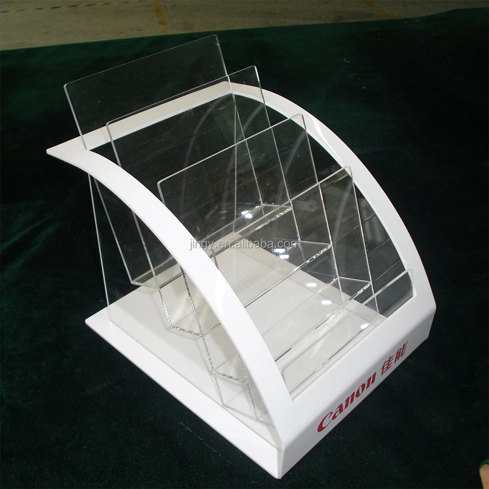 China Made Custom Pmma Plexiglass A4/a5 Documents Paper Display Stand